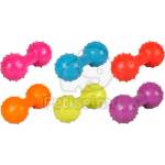 Flamingo Rubber Dumbell гумена гира със звънче 12 см