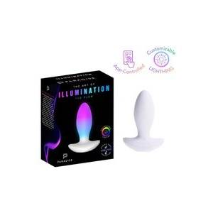 Paradise pleasure products - Illumination The Plug - Бял (P26948)