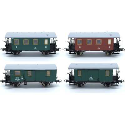 Roco H0 set 4 osobních vozů kkStB Ep. I 6200190 – Zboží Dáma