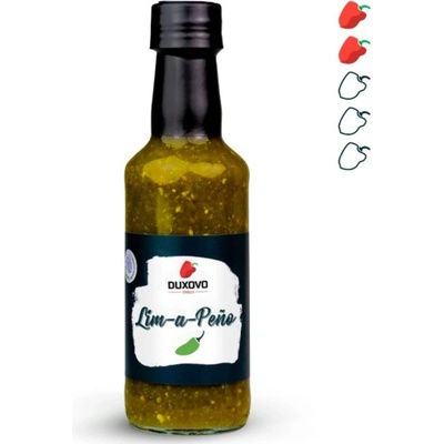 Duxovo chilli Lim-a-Peno Jalapeno omáčka s limetkou 200 ml