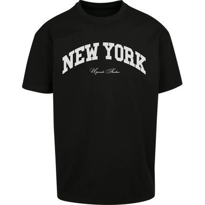 Mister Tee Тениска New York College Oversize Tee black XXLUB-MT2815-00007 - Тъмносив, размер XS