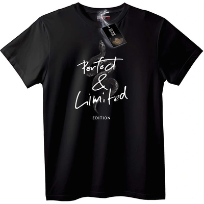 NOONEBRAND Тениска Перфектна и Лимитирана Змия - 3XL, Black