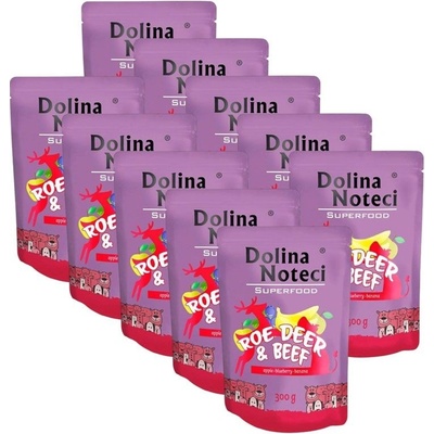 Dolina Noteci SuperFood Srna a Hovězí 10 x 300 g
