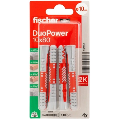 Fischer ДЮБЕЛ С ОПОРЕН ПРЪСТЕН 10x80 fischer k nv (4048962257168)