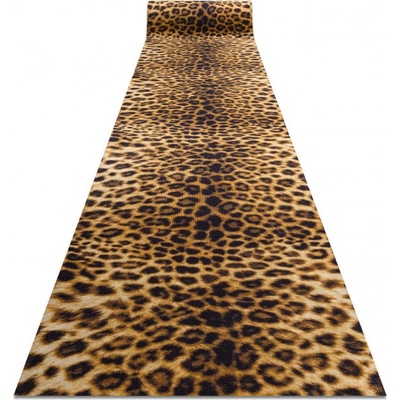 Najkoberce Digital panter béžový / hnedý metráž 80 cm