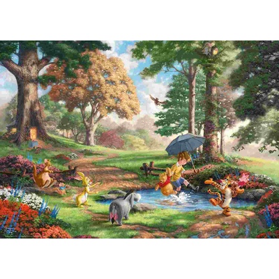 Schmidt Spiele - Puzzle Thomas Kinkade - Disney - Winnie The Pooh - 1 000 piese