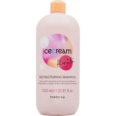 Inebrya Ice Cream Keratin Restructuring Shampoo 1000 ml
