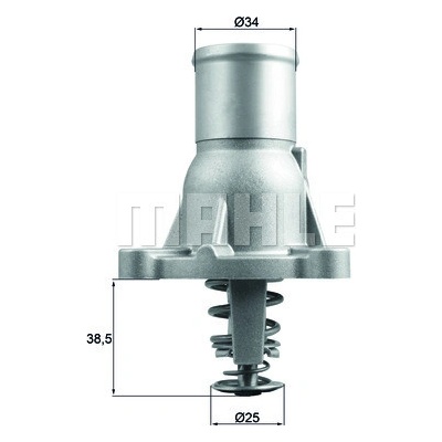 MAHLE ORIGINAL Termostat, chladivo TI26092