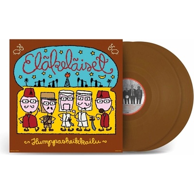 Eläkeläiset - Humppasheikkailu (Pensioners) (Brown Coloured) ( + EP) LP