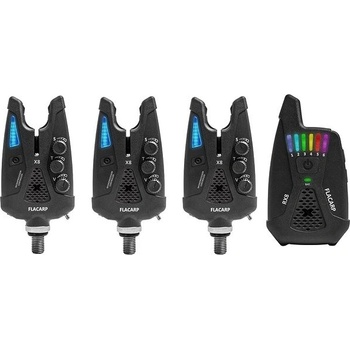 Flacarp Sada 3+1 X8 + RX8 Černá