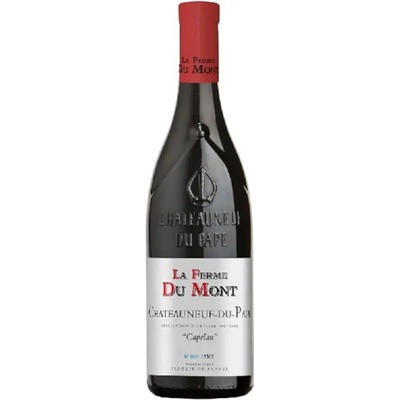 La Ferme du Mont Châteauneuf-du-Pape Capelan 2019 14,5% 0,75 l (čistá fľaša)