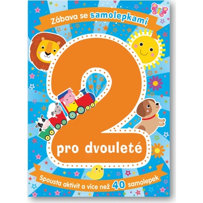 Zábava se samolepkami pro dvouleté