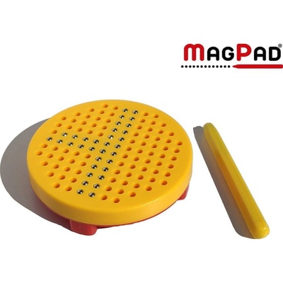 MagPad Magnetická kreslící tabulka Magpad Round cestovní Červená