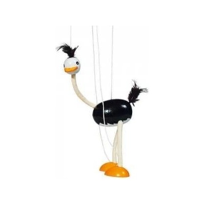 Goki Wooden puppet figure Strus, Goki SO 104