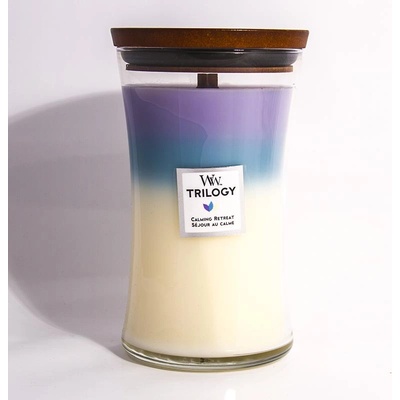 WoodWick Trilogy Calming Retreat 609,5 g – Zboží Dáma