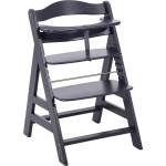 Hauck Дървен стол за хранене Hauck - Alpha+, Dark Grey (661406) - baby