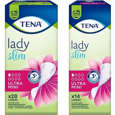 TENA Lady Slim Ultra Mini Inkontinenčné slipové vložky 42 ks