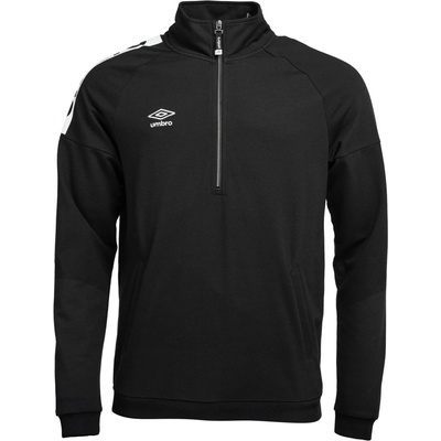 Umbro Piers s krátkym zipsom čierna