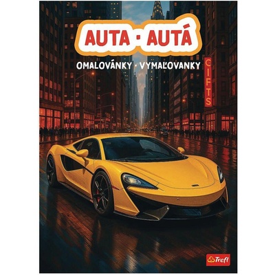 Omalovánky Auta 20x27 5cm
