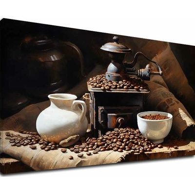 Kávové obrazy do kuchyne Neodolateľný Zážitok - 60x90 cm