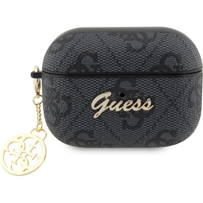 Guess AirPods Pro 2 калъф черен 4G Charms Collection (GUAP2G4GSMK)