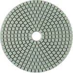 ROTOR Диамантен диск с велкро за полиране на гранит и мрамор ROTOR 125 mm (15985)