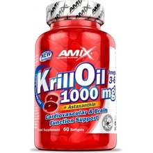 Amix Krill Oil 1000 bez príchute 60 kaps