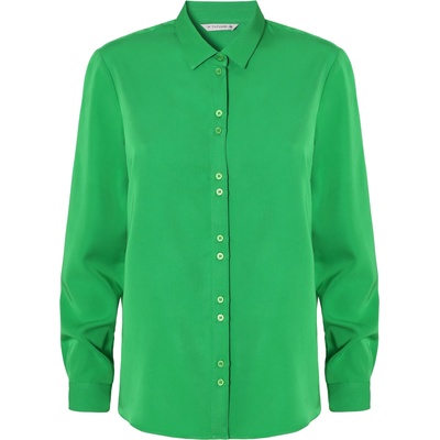 TATUUM Блуза зелено, размер 40