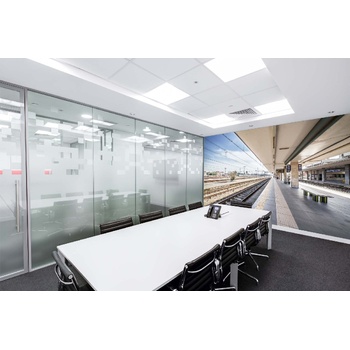 DIMEX ART s. r. o Самозалепваща се флизелинова фототапета перон на гарата 375 x 250 см