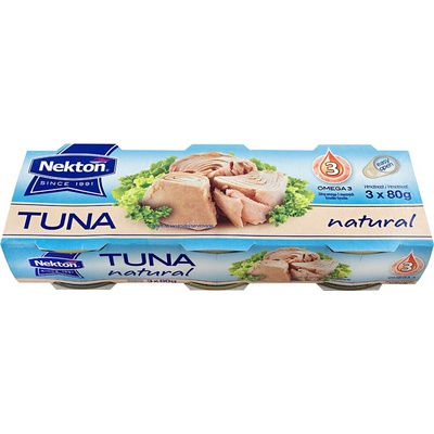 Nekton Tuňák ve vlastní šťávě 3 x 80 g