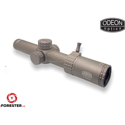 Odeon Optics Forester 1-6x24 SFP matné bronzově hnědé