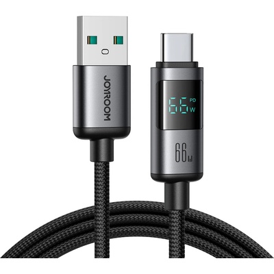 Joyroom S-A16 USB-A - USB-C PD 1,2m černý