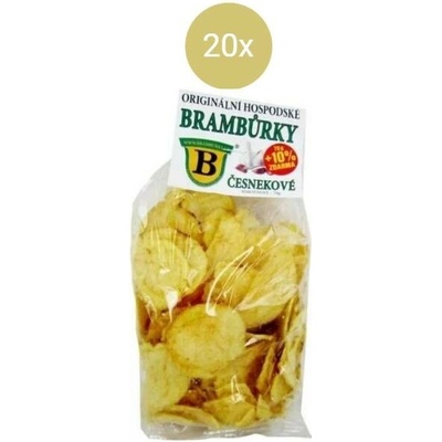 B Brambůrky česnekové 20 x 70 g