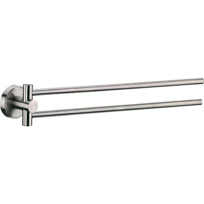 Kela Двойна закачалка за кърпи kela marbea за стенен монтаж - инокс мат (kela 21586)