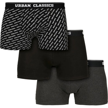 Image 1 of Urban classics боксерки мъже URBAN CLASSICS - 3-Pack - branding AOP / blac - TB3540