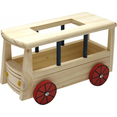 Huhubamboo hlodavci autobus velký 22 x 11 x 12 cm – Hledejceny.cz