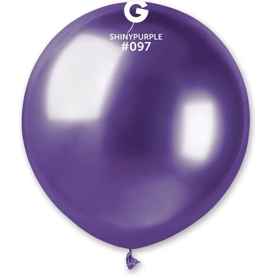 Gemar Хром балон - лилав 48см