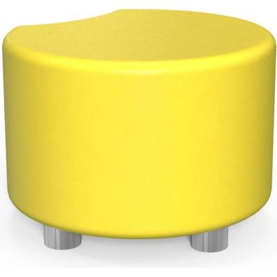 RFG Табуретка RFG Moon, еко кожа, MDF основа, жълта (70486/08 CANARY)