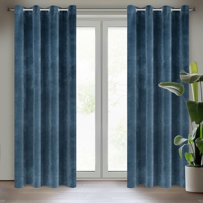 Takoy DIVA LINE Exkluzívny záves z mäkkého zamatu so zamatovou štruktúrou, gramáž 300 g/m4 140 x 250 cm-HF-315193 | 140 x 250 cm