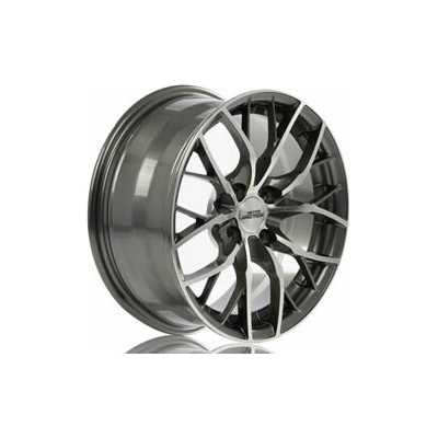 INTER ACTION FLASH 7x15 4x100 ET38 anthracite polished