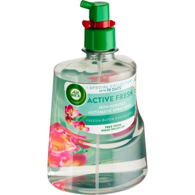 Air Wick Active Fresh Automatic náplň Kvetoucí frézie a eukalyptus 228 ml – Zboží Dáma