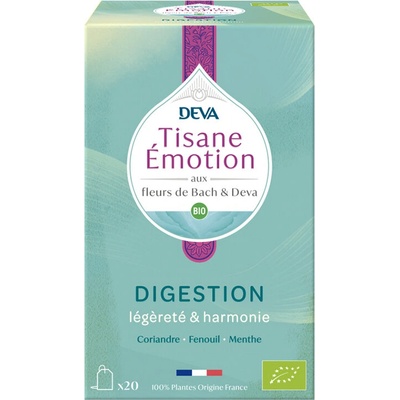 Deva Билков чай за добро xраносмилане (с флорални елексири по метода на д-р Бах) 20 филтърни пакетчета | Deva (777640 (152683))