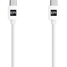 ER POWER ERPWCC3A200-WH USB-C/USB-C 3A (60W), 2m, bílý