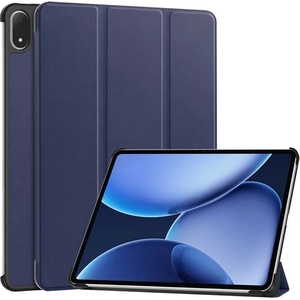 Gigapack OnePlus Pad 3 GIGAPACK Tok стоящ, с кожен ефект, активен FLIP, държач за настолен компютър, СИН GP-171808 (GP-171808)