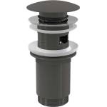 Alca - Сифон за умивалник, ClickClack, гланц gun metal A392-GM-P (A392-GM-P)