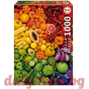 Educa Пъзел educa 20178 - 1000 части - Цветни витамини (edu20178)