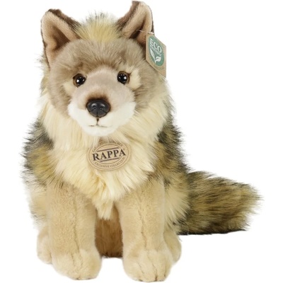 Rappa Плюшени играчки Rappa Еко приятели - Вълк/койот, седящ, 24 cm (208995)
