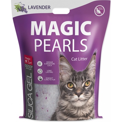 Magic Cat Magic Pearls s Lavender s vůní levandule 16 l