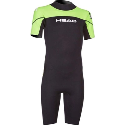 Detský krátky Head SEA RANGER JR WETSUIT 1,5 Zelená
