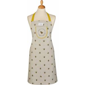 Cooksmart ® Бежова и жълта памучна престилка Bumble Bees - Cooksmart ® (1755)